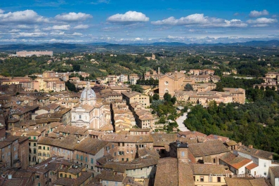 Stadt Siena in der Toskana_12