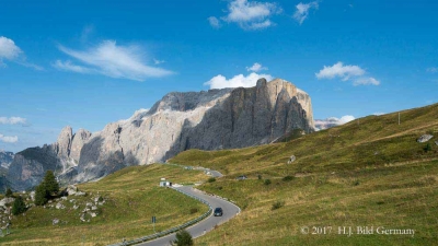 Dolomiten: Vom Pass Pordoi zum Piz Boe und zurück