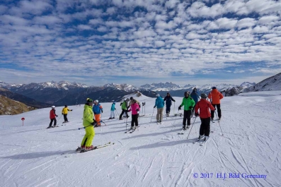 Skigebiet Obereggen Latemar 