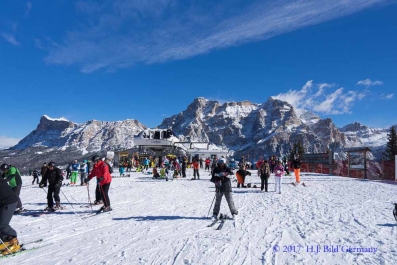 Skivergnügen in den Dolomiten, Skiregion Alta Badida_1
