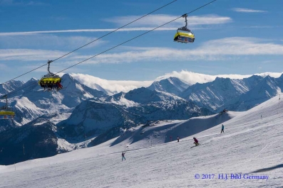 Skifahren im Zillertal
